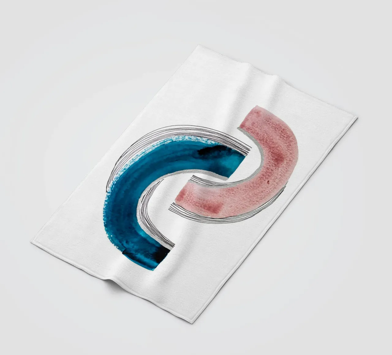 Alina Buffiere - Abstractober - Die Ergänzung coperta in pile da The Artcircle