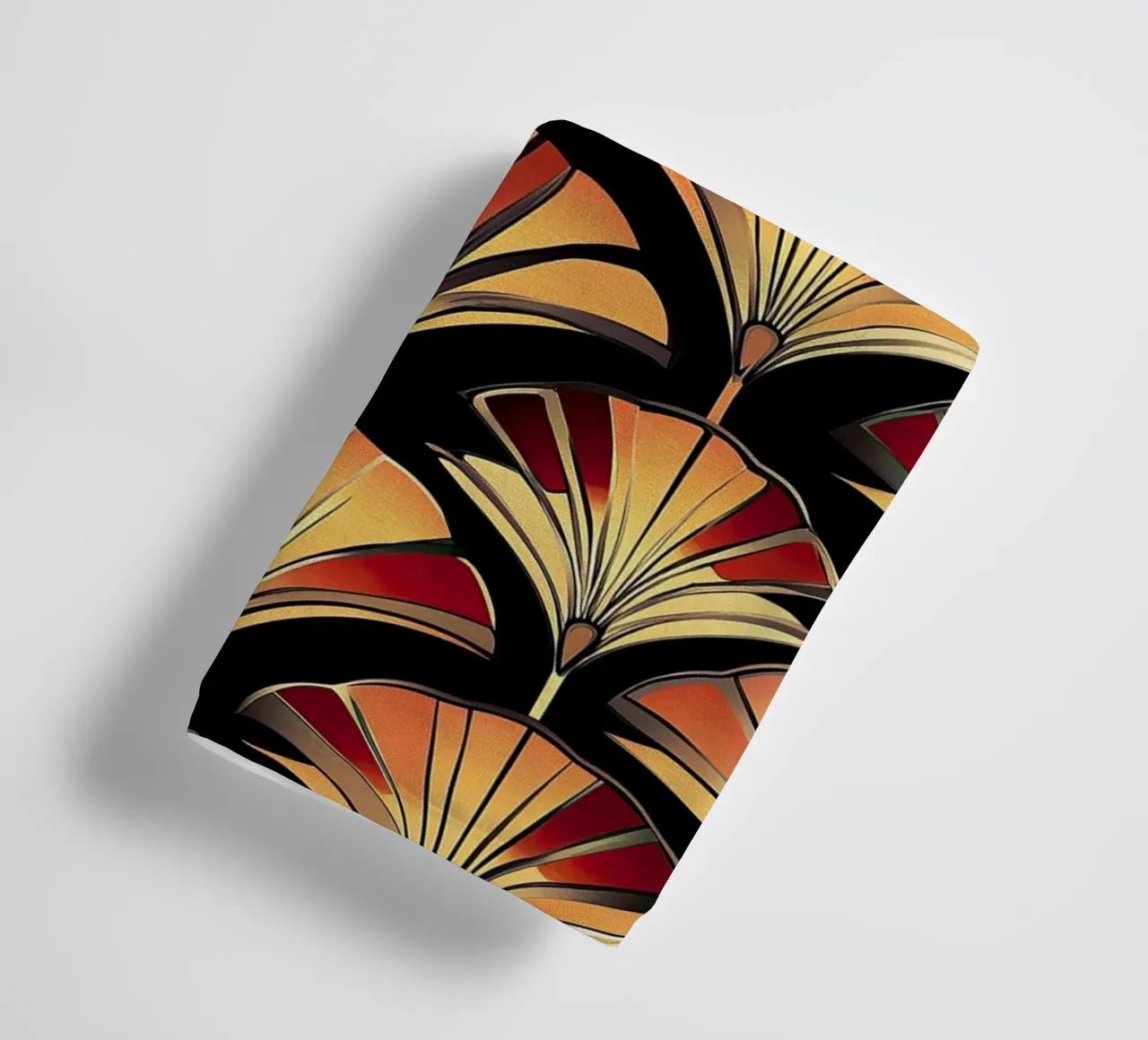 Art Deco "Gleaming Horizons" asciugamano da bagno da Golden Era