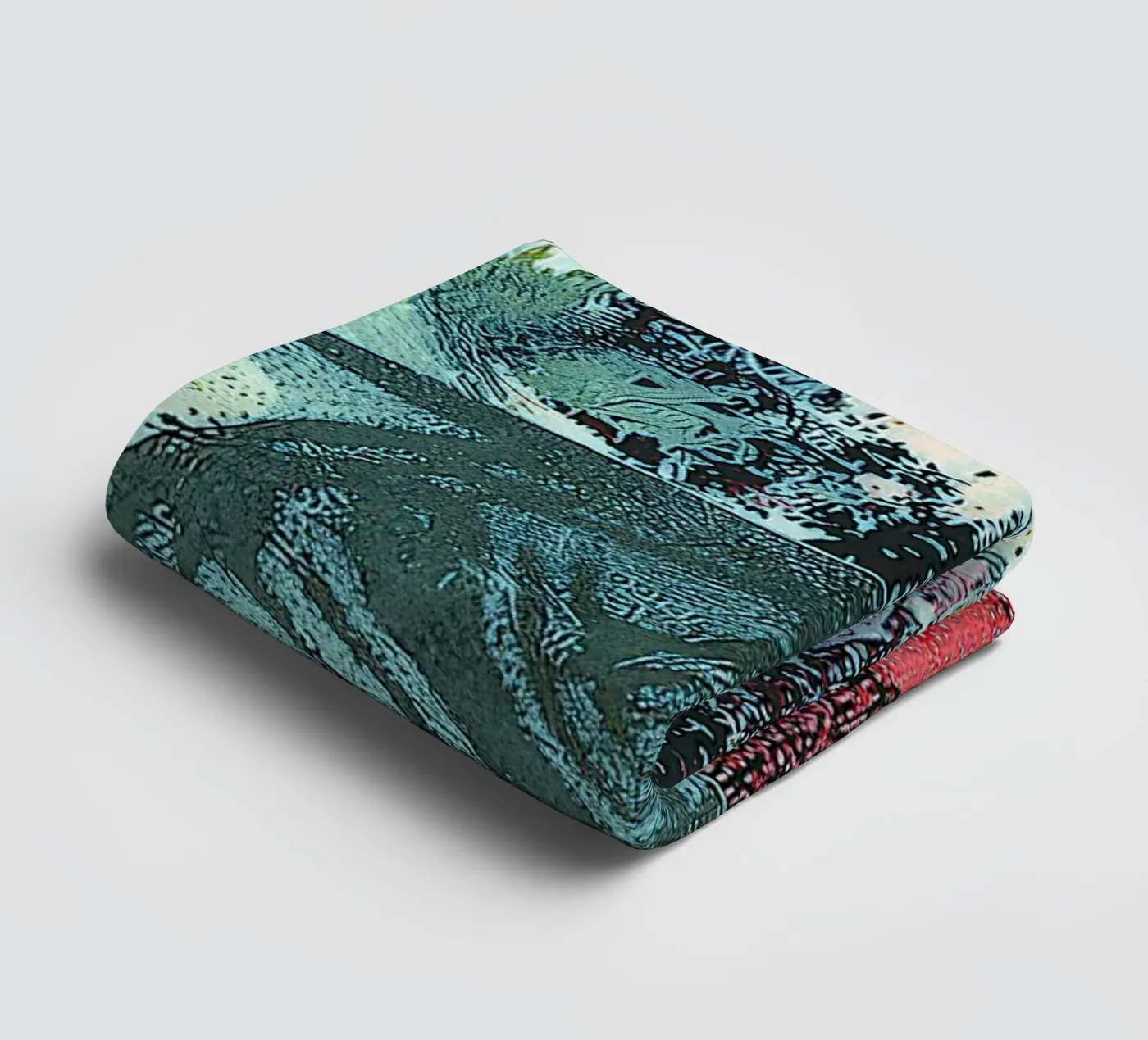 Night Train asciugamano da bagno da Edenart