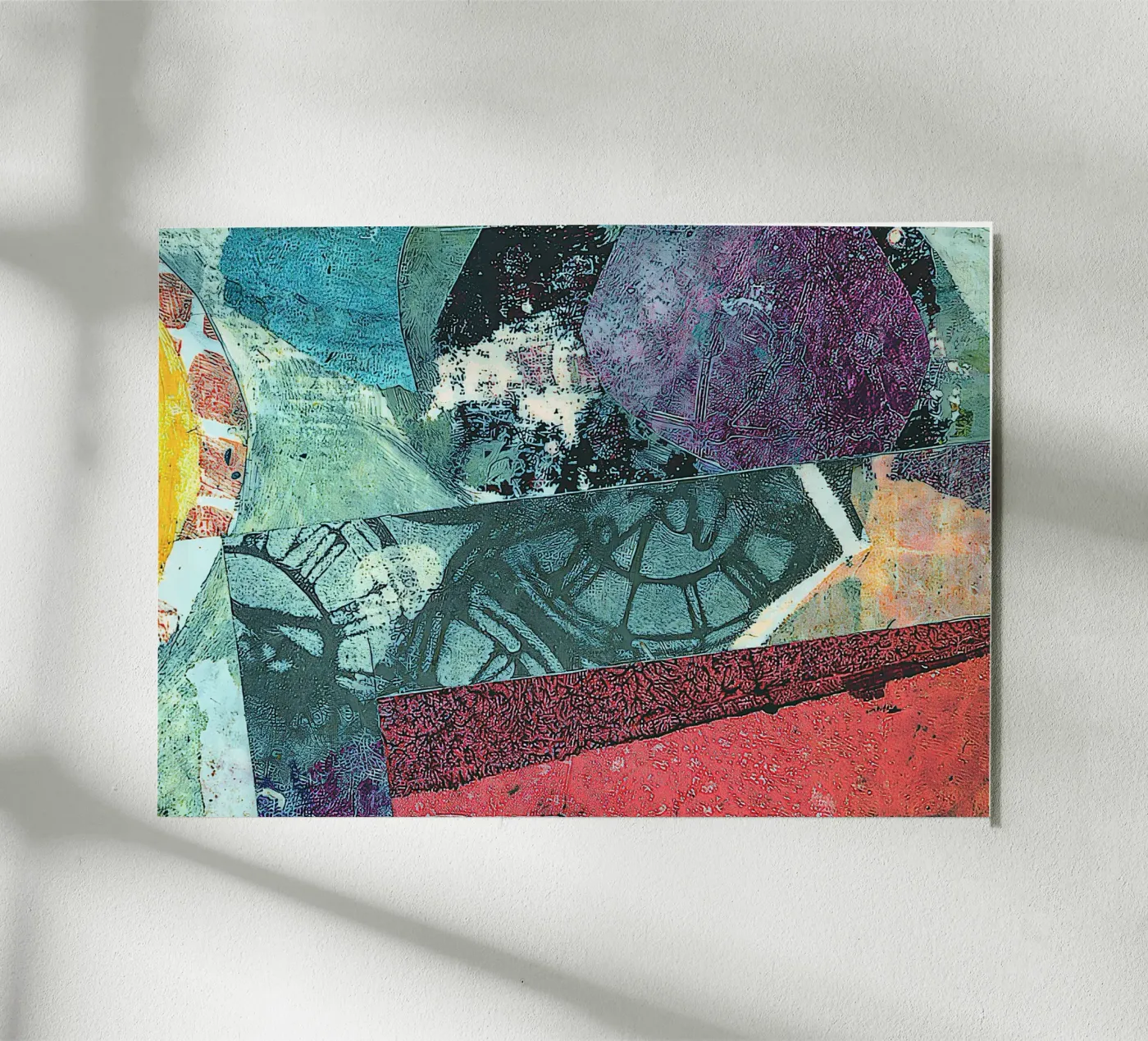 Night Train alluminio dibond da Edenart