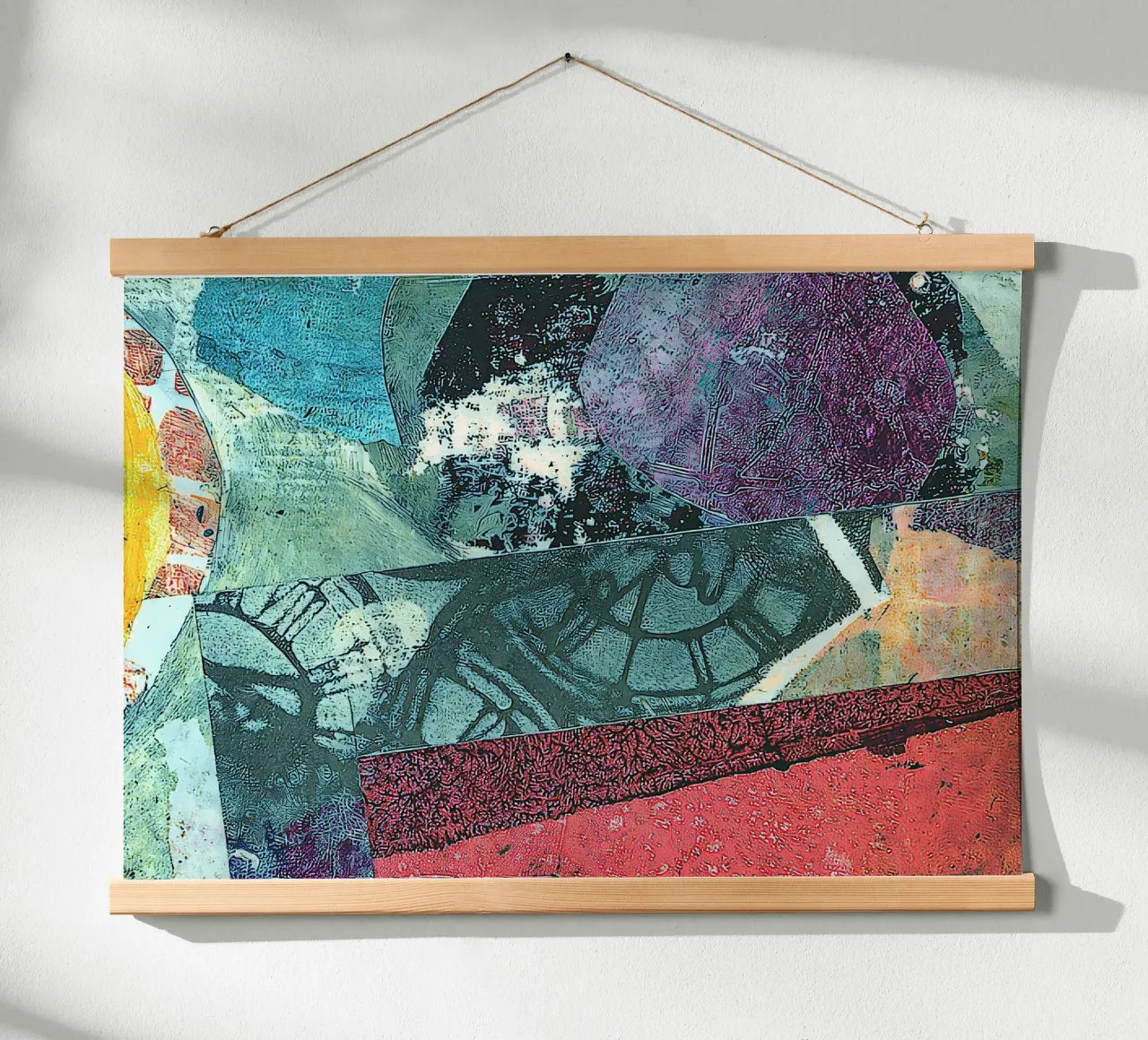 Night Train Poster von Edenart