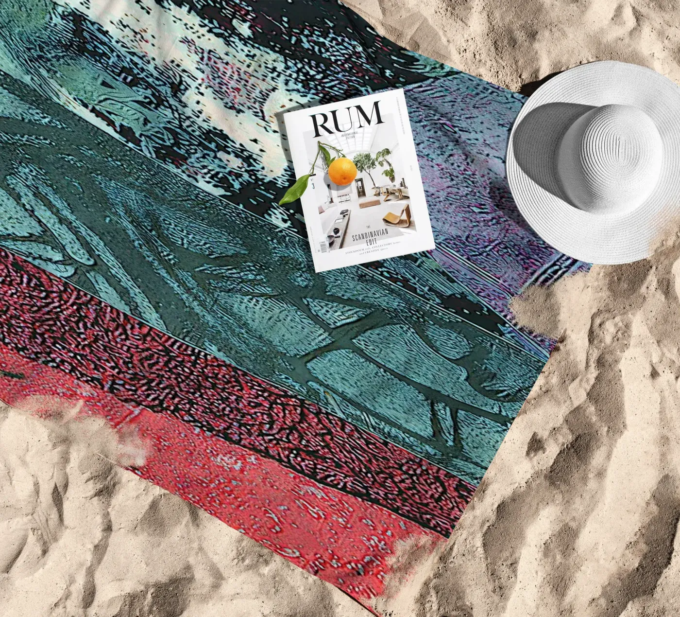 Night Train telo mare da Edenart