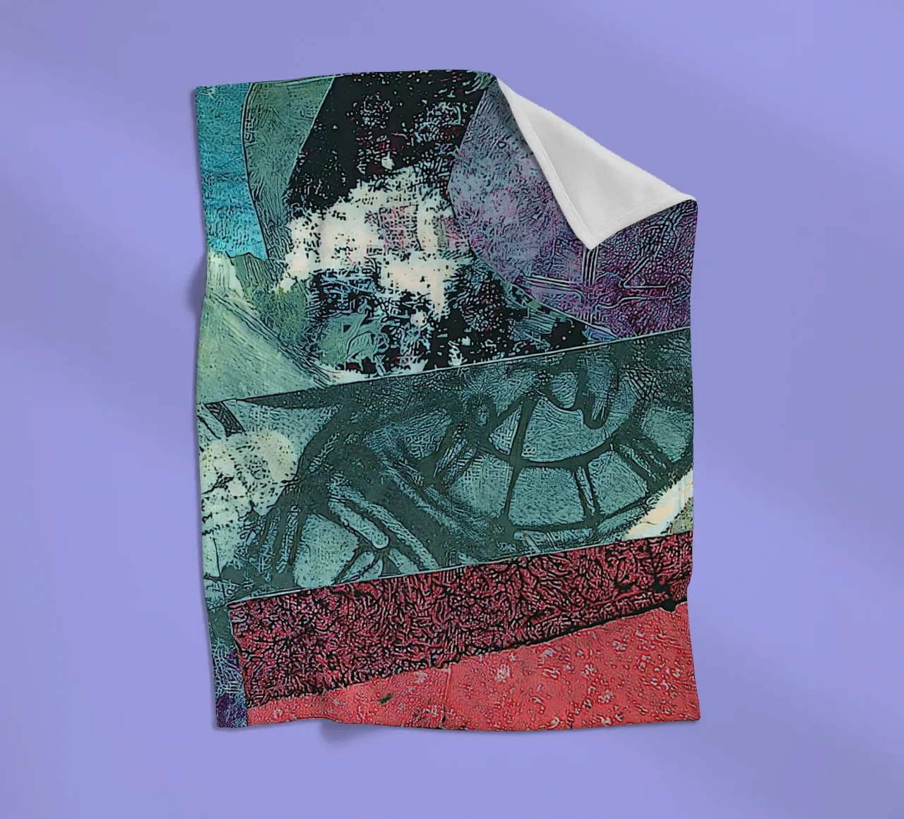 Night Train fleecedeken van Edenart