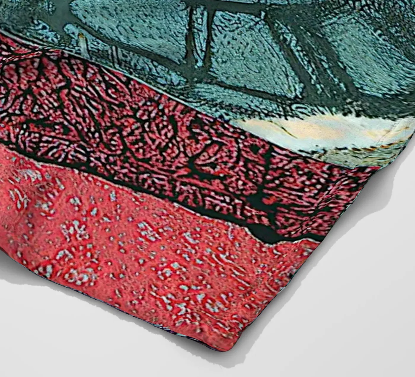 Night Train fleece blanket by Edenart