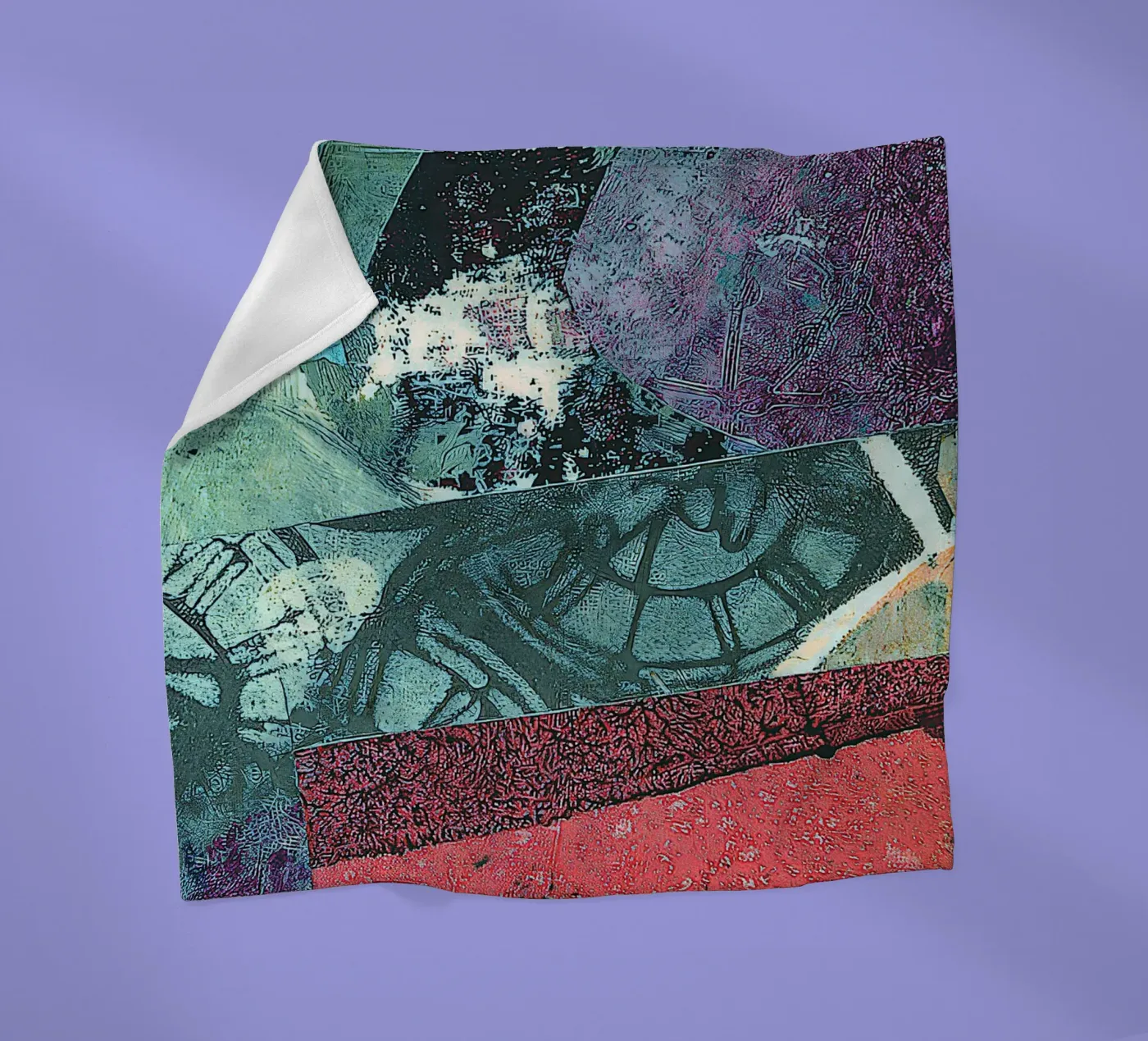 Night Train fleece blanket by Edenart