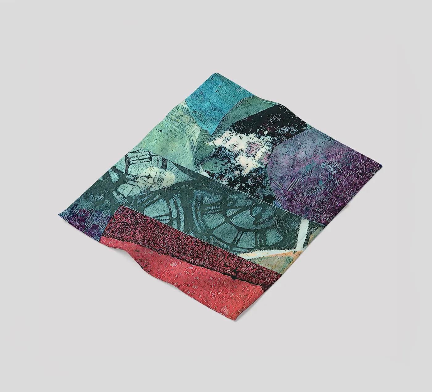 Night Train fleece blanket by Edenart