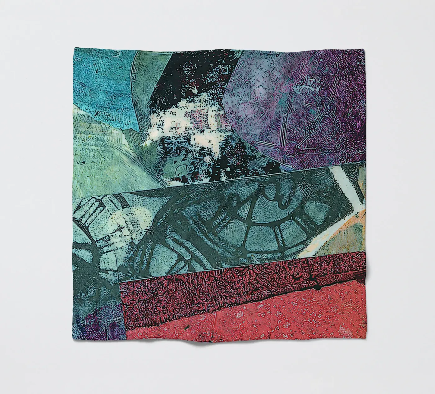 Night Train fleece blanket by Edenart