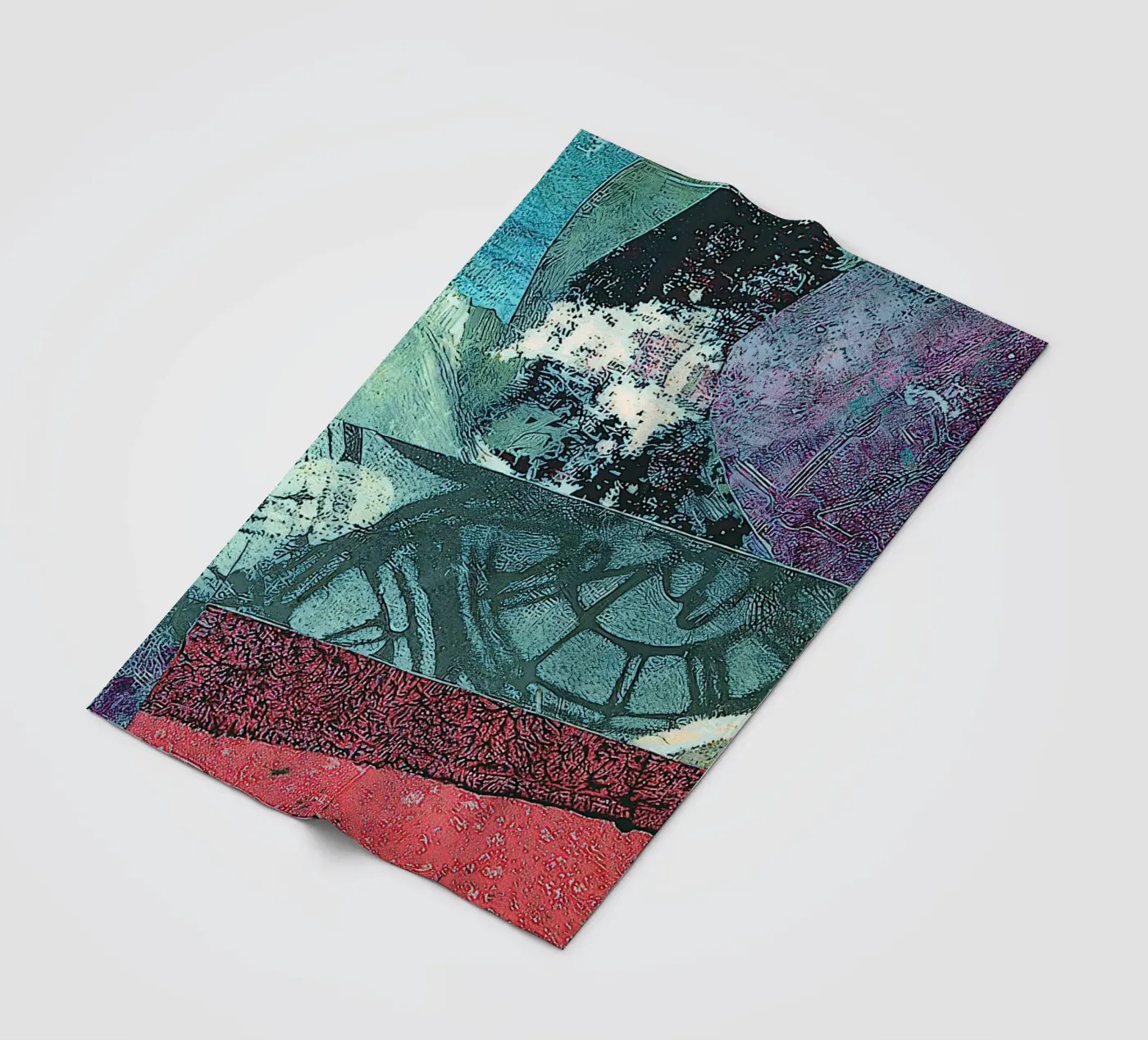 Night Train fleece blanket by Edenart