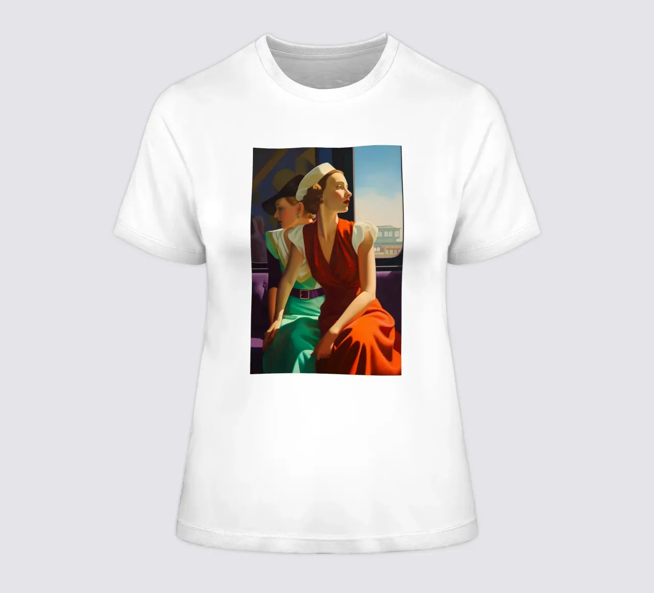 Amore e amicizia t-shirt da donna da Carinaprint