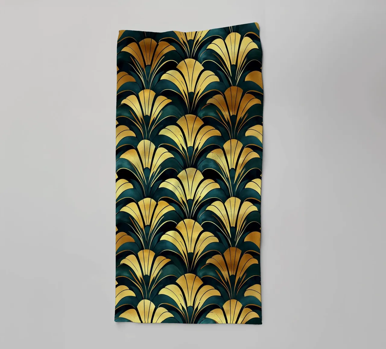 Art Deco "Golden Paradigm" asciugamano da bagno da Golden Era