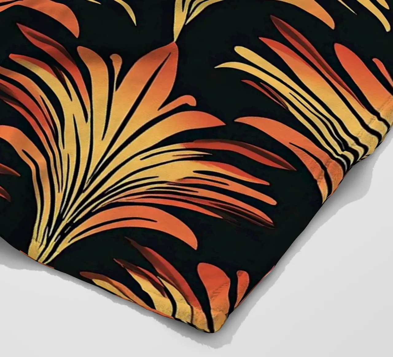 Art Deco "Reflections of Elegance" coperta in pile da Golden Era