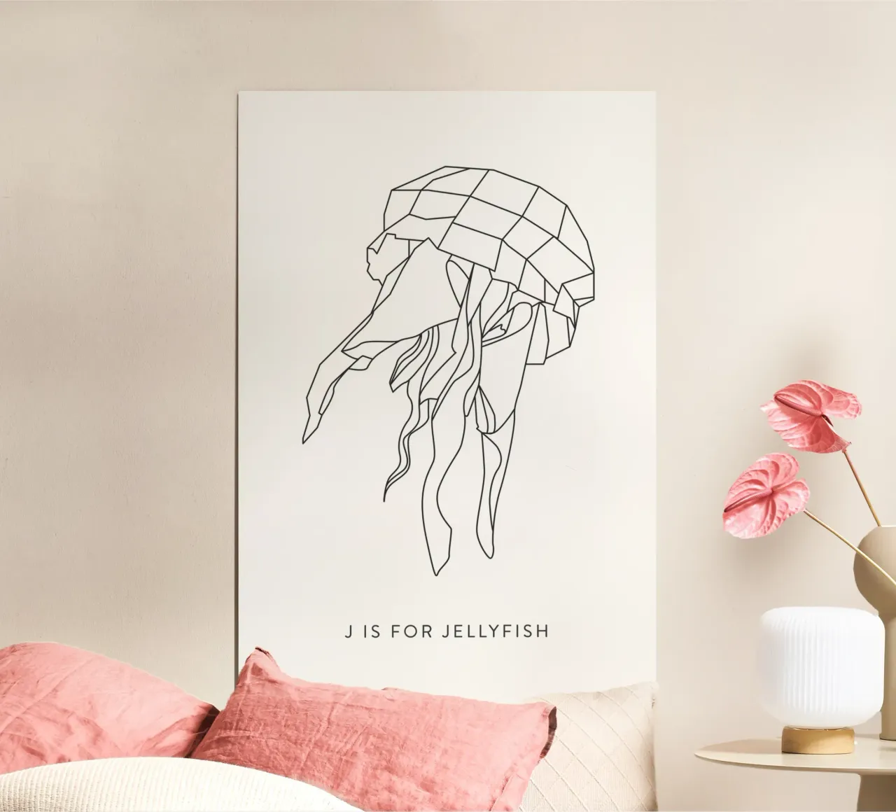 J poster da Julia Marquardt-Lott