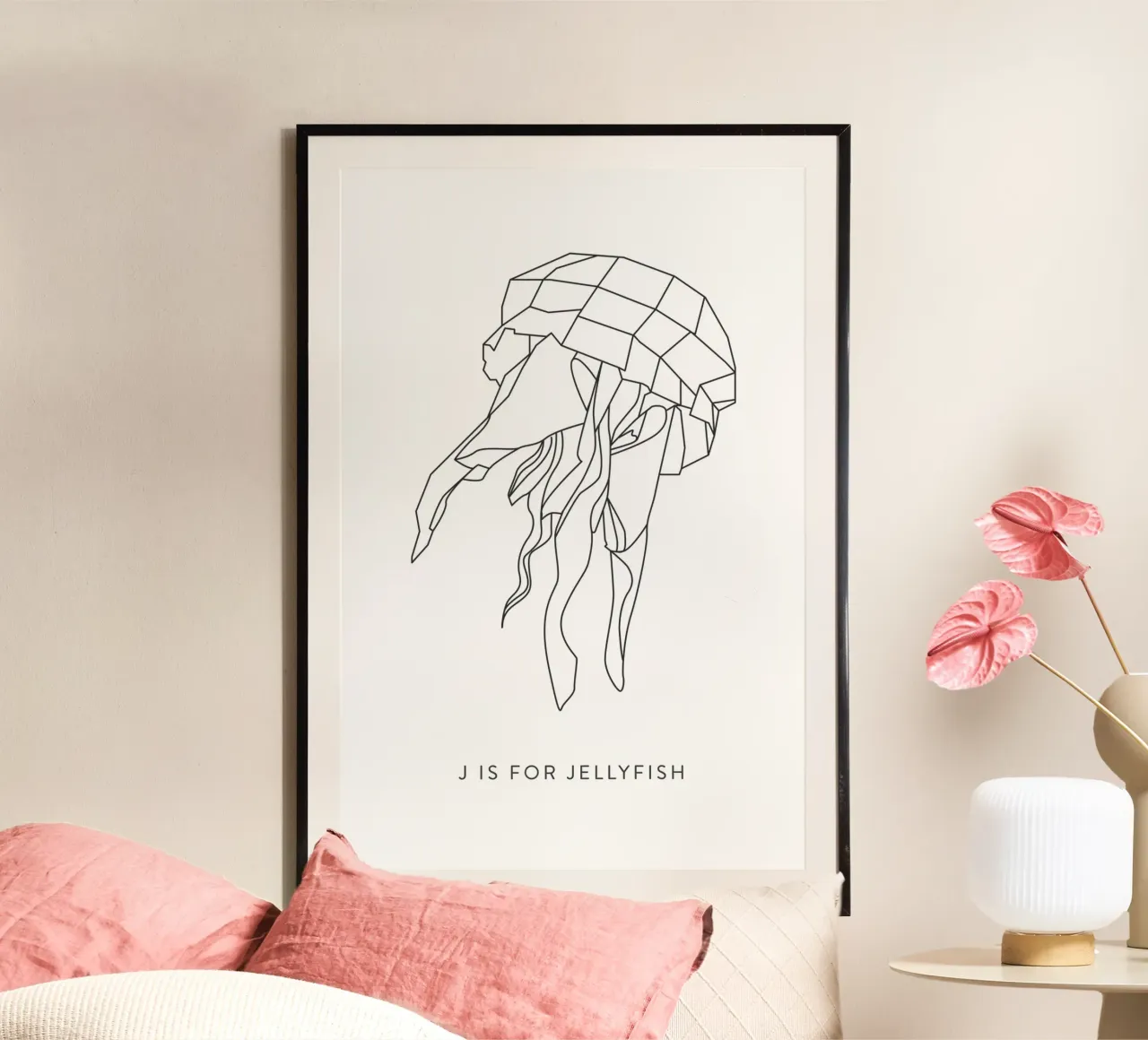 J poster da Julia Marquardt-Lott