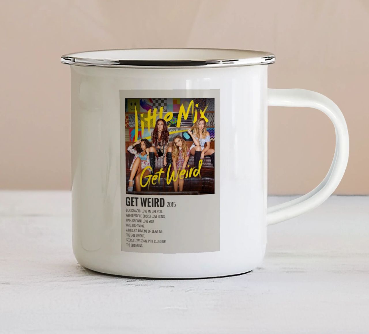 Get Weird Expanded Edition Little Mix tazza in smalto da SoundStudio