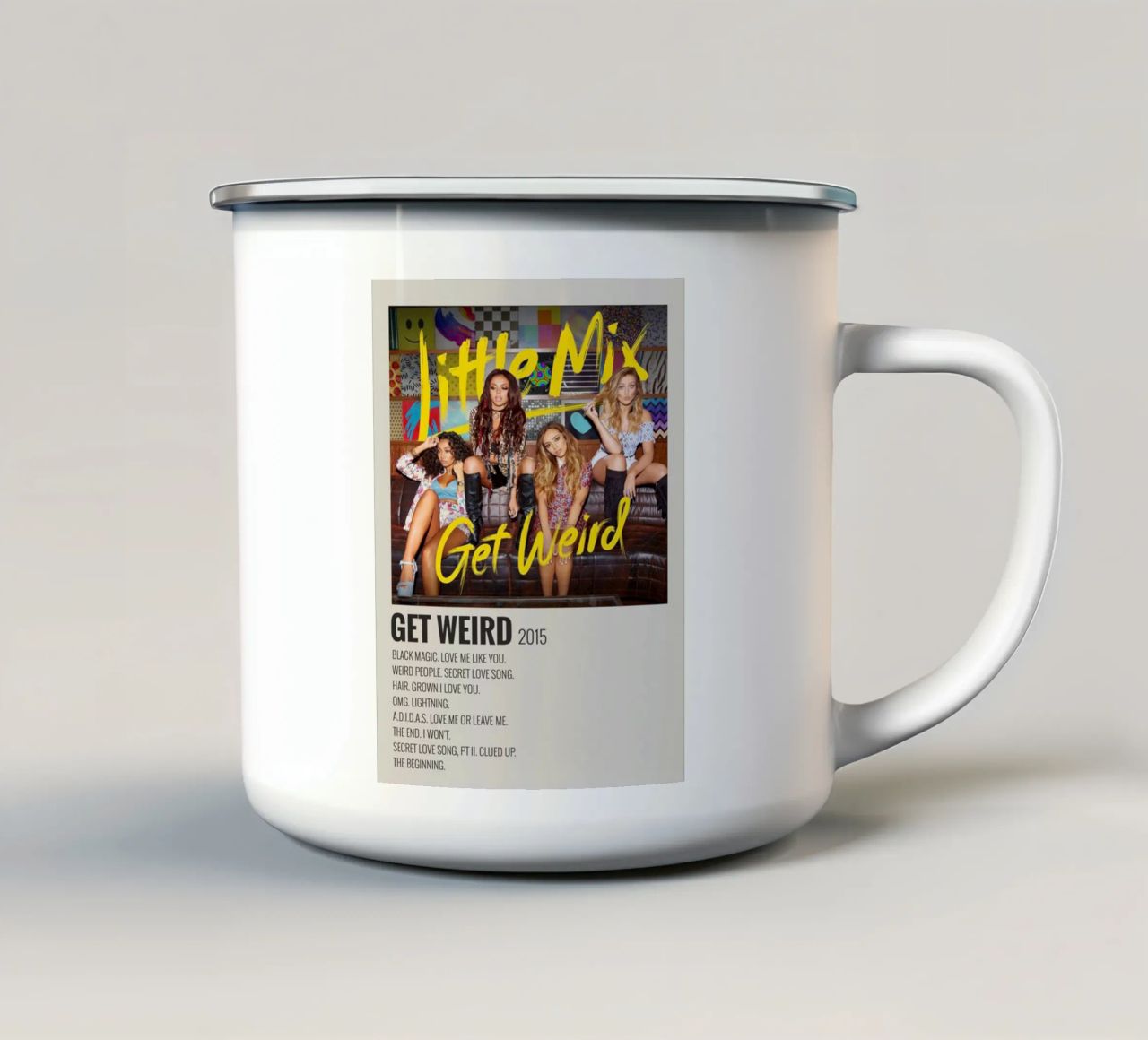 Get Weird Expanded Edition Little Mix tazza in smalto da SoundStudio