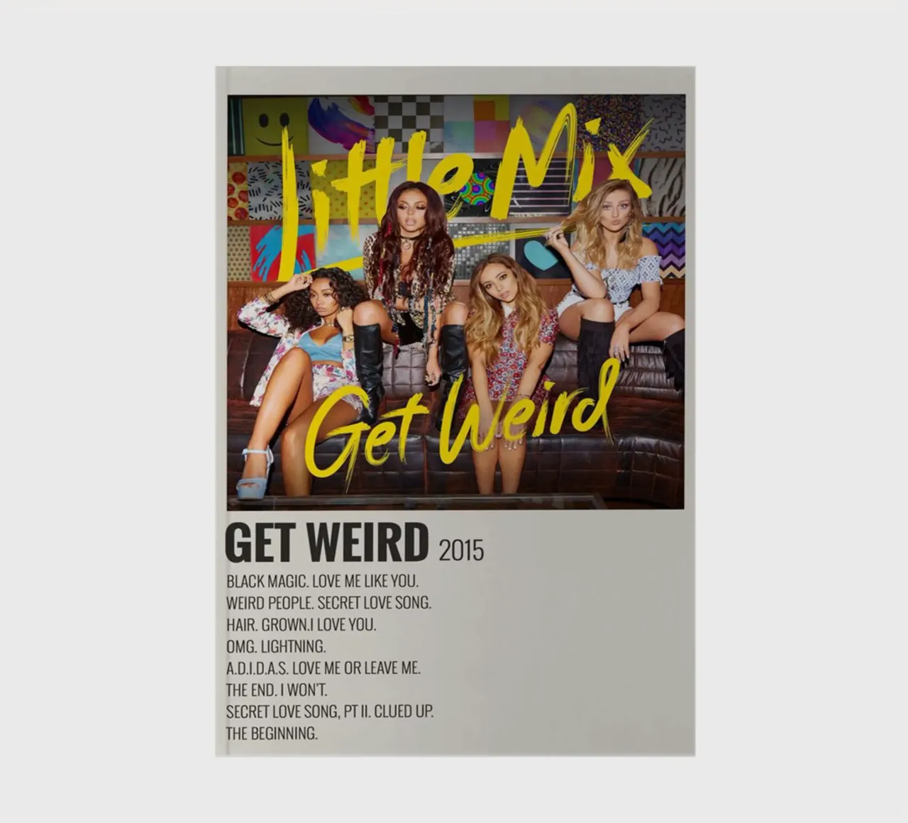 Get Weird Expanded Edition Little Mix cuaderno de SoundStudio