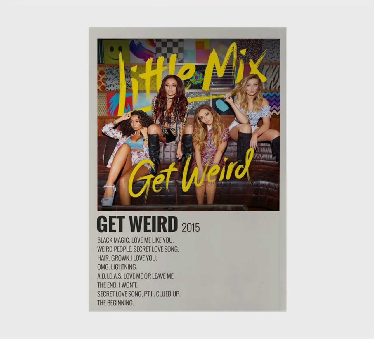 Get Weird Expanded Edition Little Mix cuaderno de SoundStudio