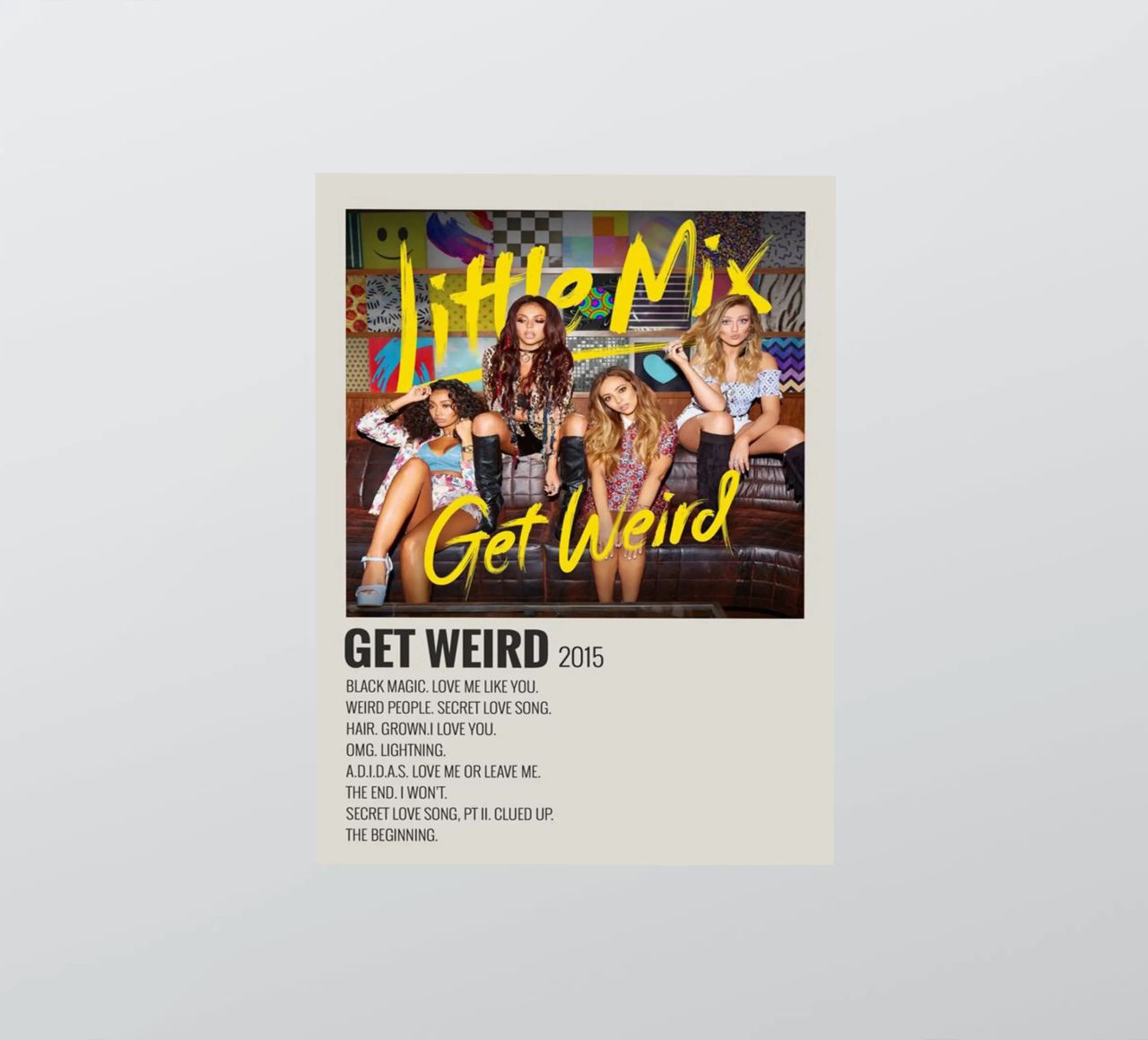 Get Weird Expanded Edition Little Mix adesivo da SoundStudio