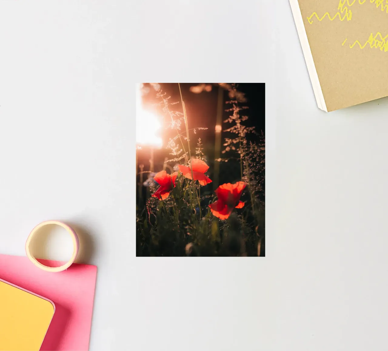 Flowerful Evening sticker by Journey of Vanessa
