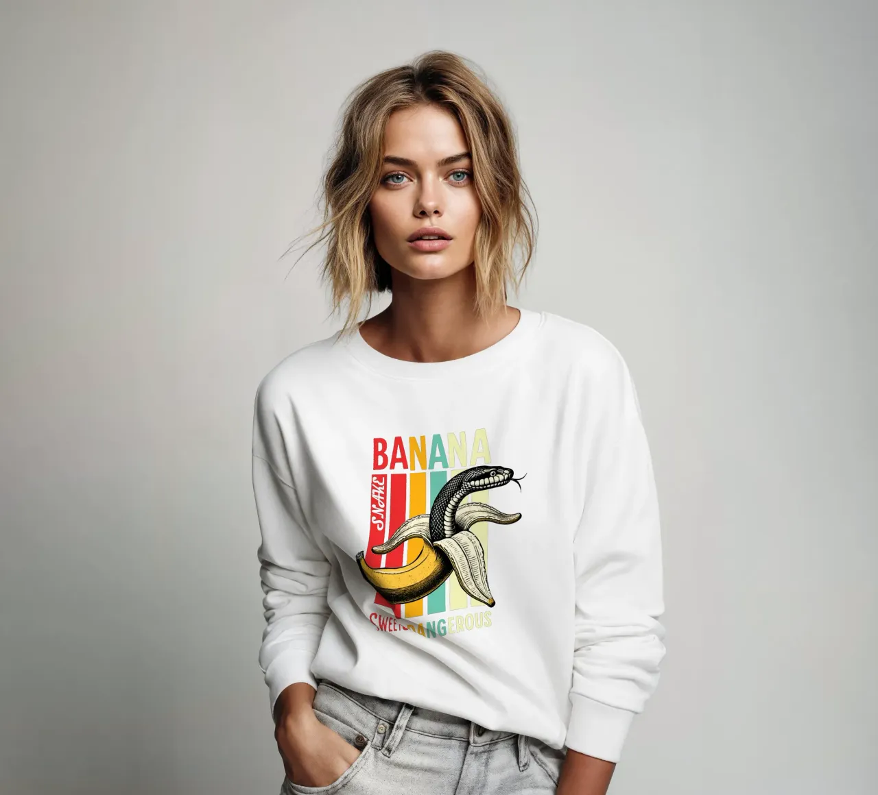 Serpente banana felpa da Gunawan Rb