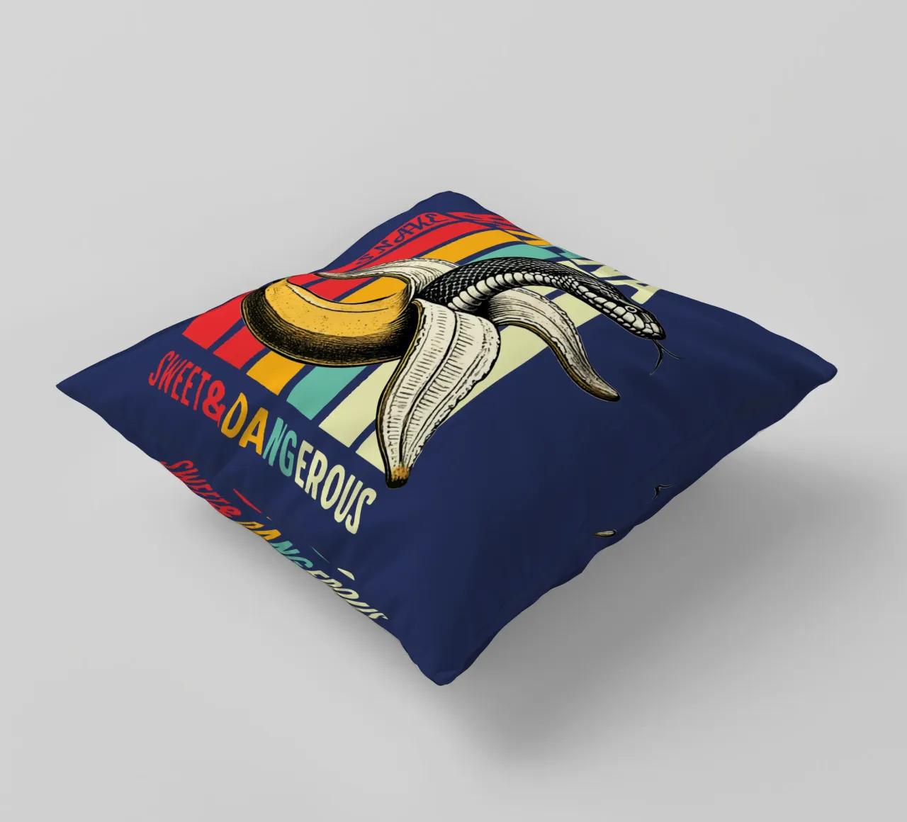 Serpente banana cuscino da Gunawan Rb