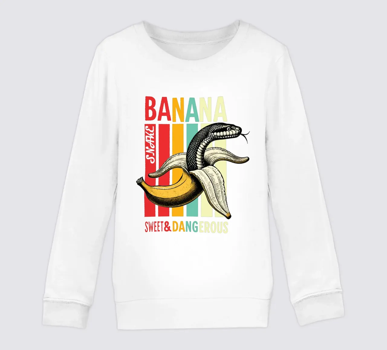 Serpente banana felpa bambino da Gunawan Rb