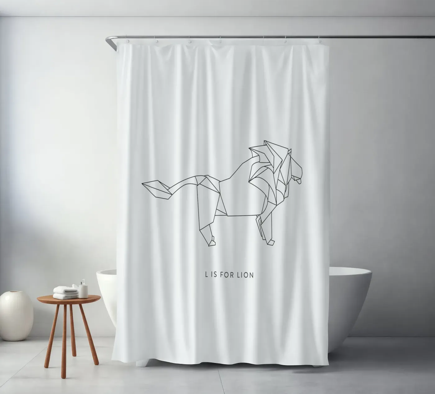 L Duschvorhang von Julia Marquardt-Lott