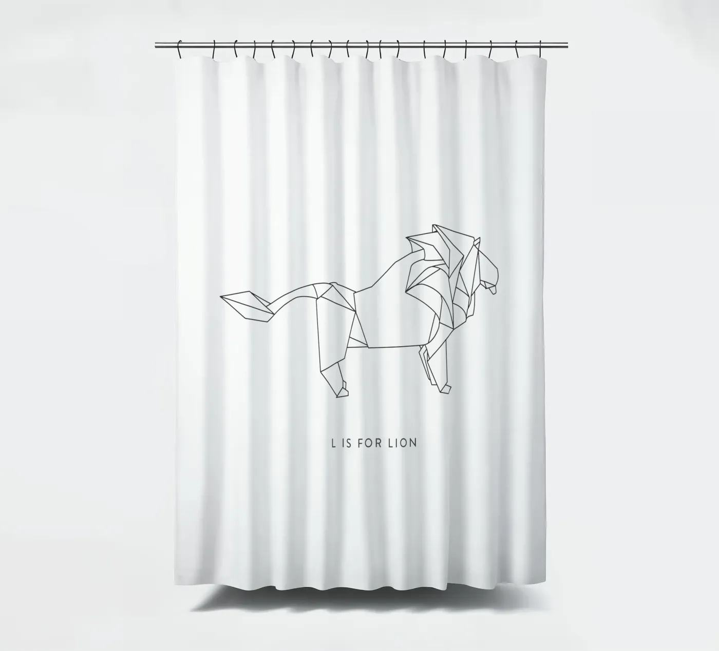 L Duschvorhang von Julia Marquardt-Lott