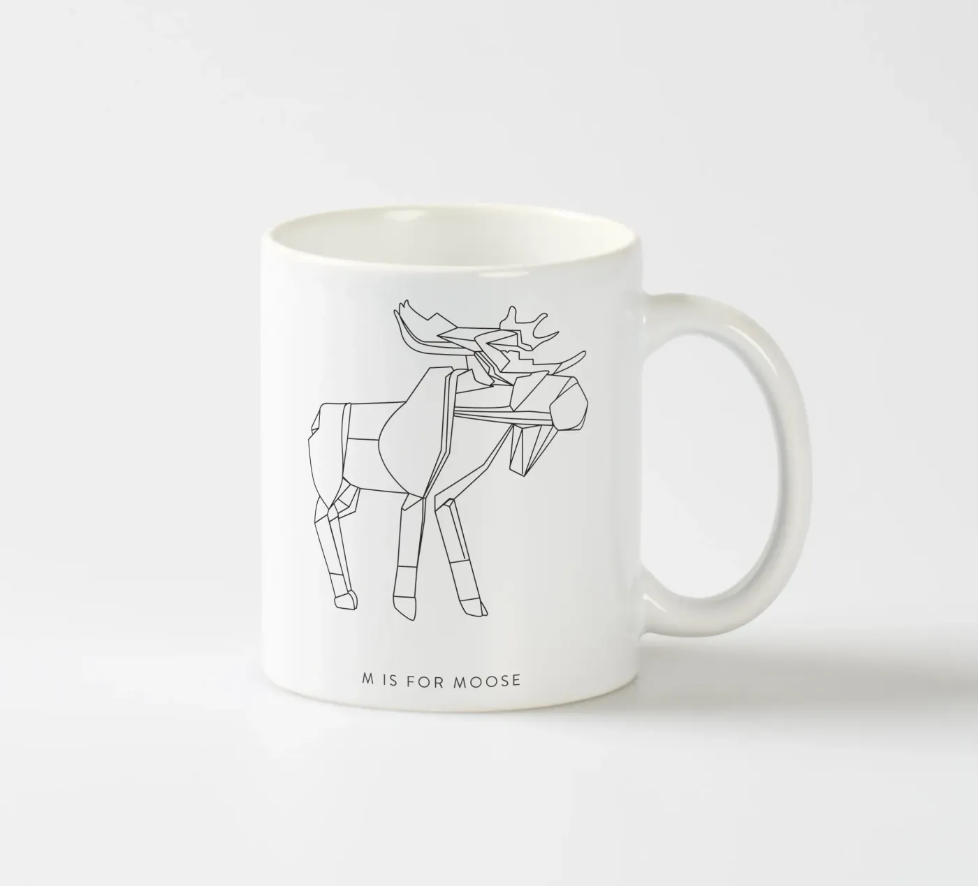 M ceramic mug by Julia Marquardt-Lott