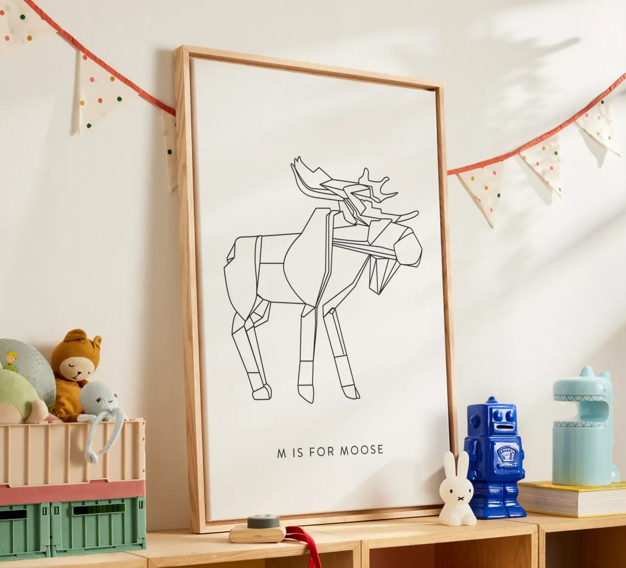 M canvas by Julia Marquardt-Lott