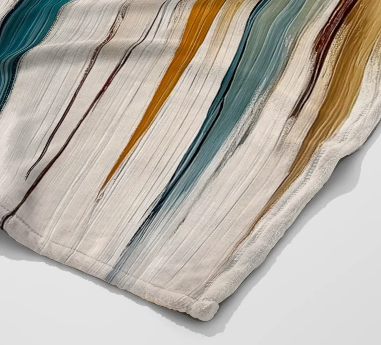 Forme astratte coperta in pile da Imagine