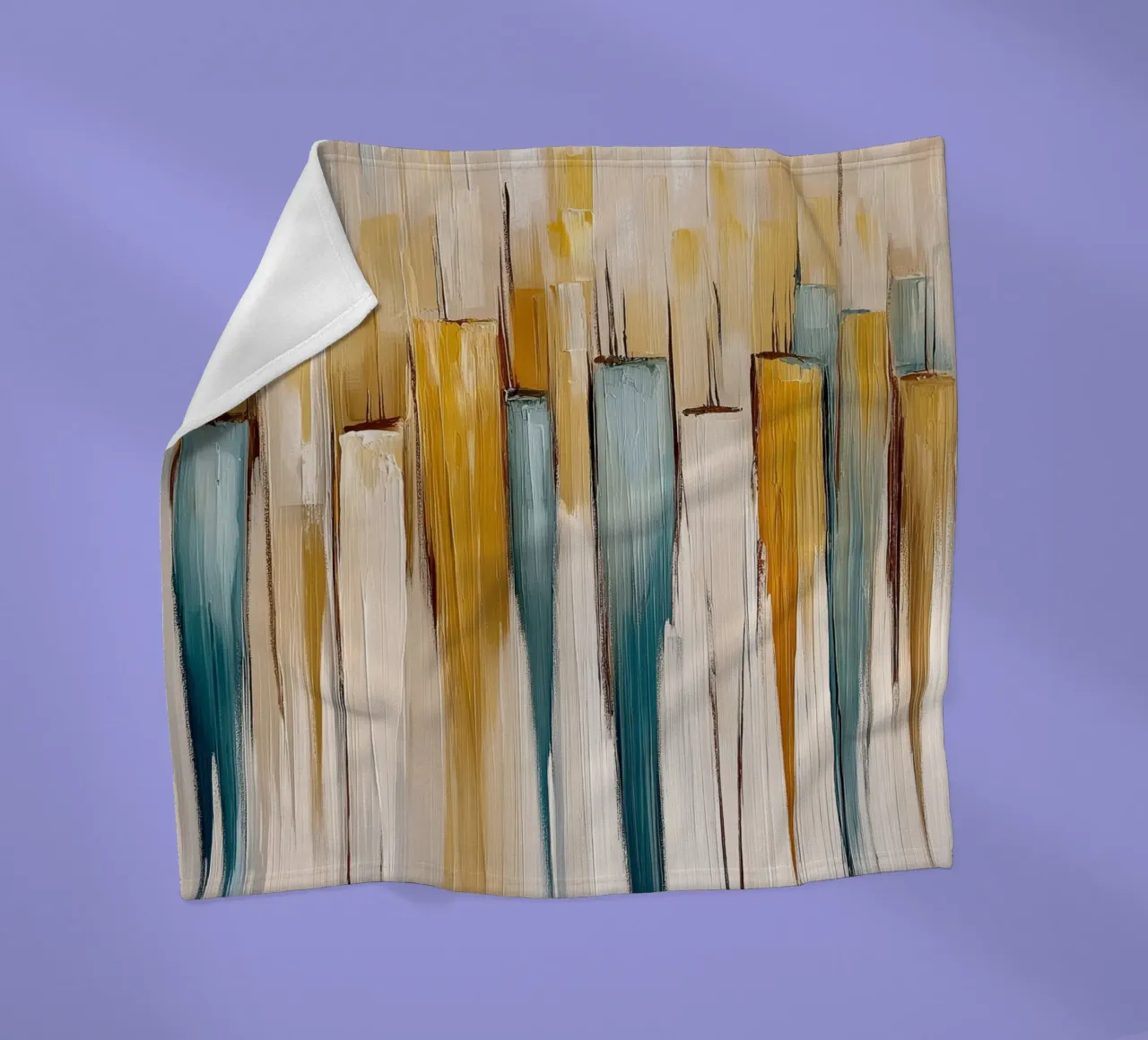 Forme astratte coperta in pile da Imagine