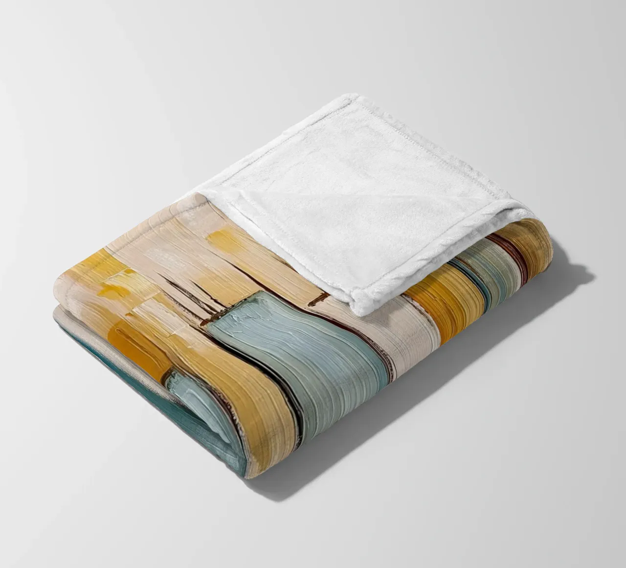 Forme astratte coperta in pile da Imagine