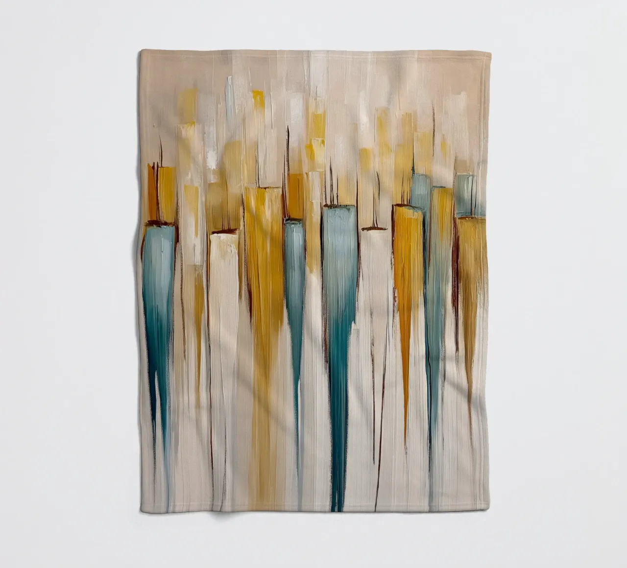 Forme astratte coperta in pile da Imagine