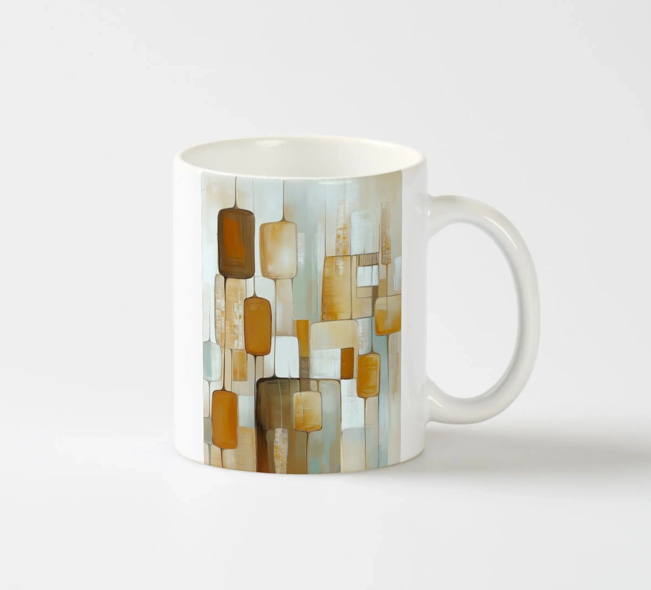 Forme astratte Boho tazza in ceramica da Imagine