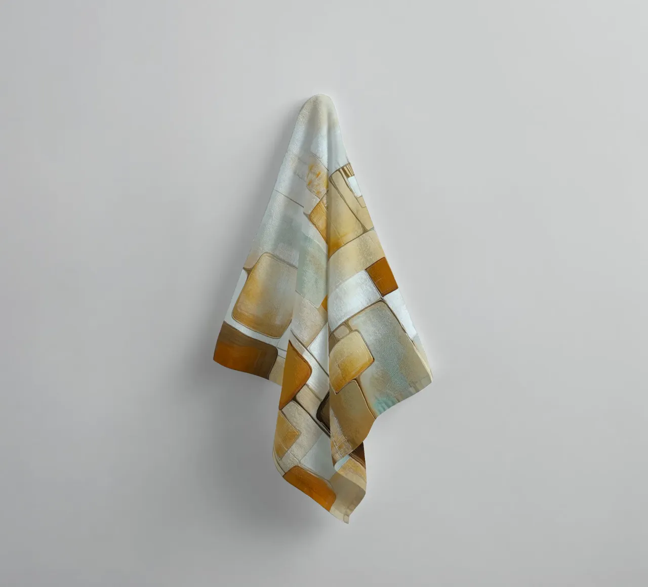 Abstrakte Boho-Formen Handtuch von Imagine