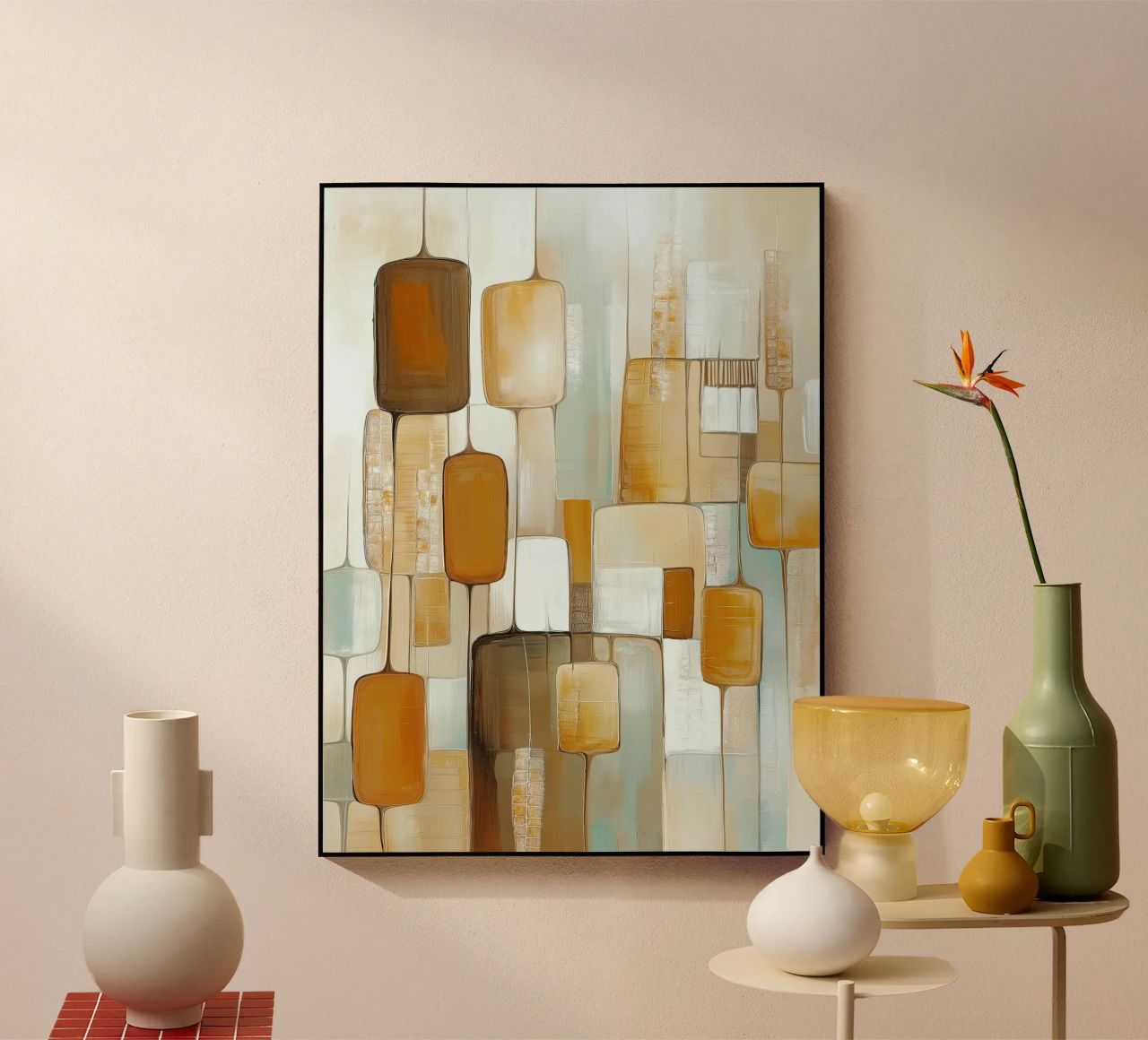 Forme astratte Boho plexiglass da Imagine