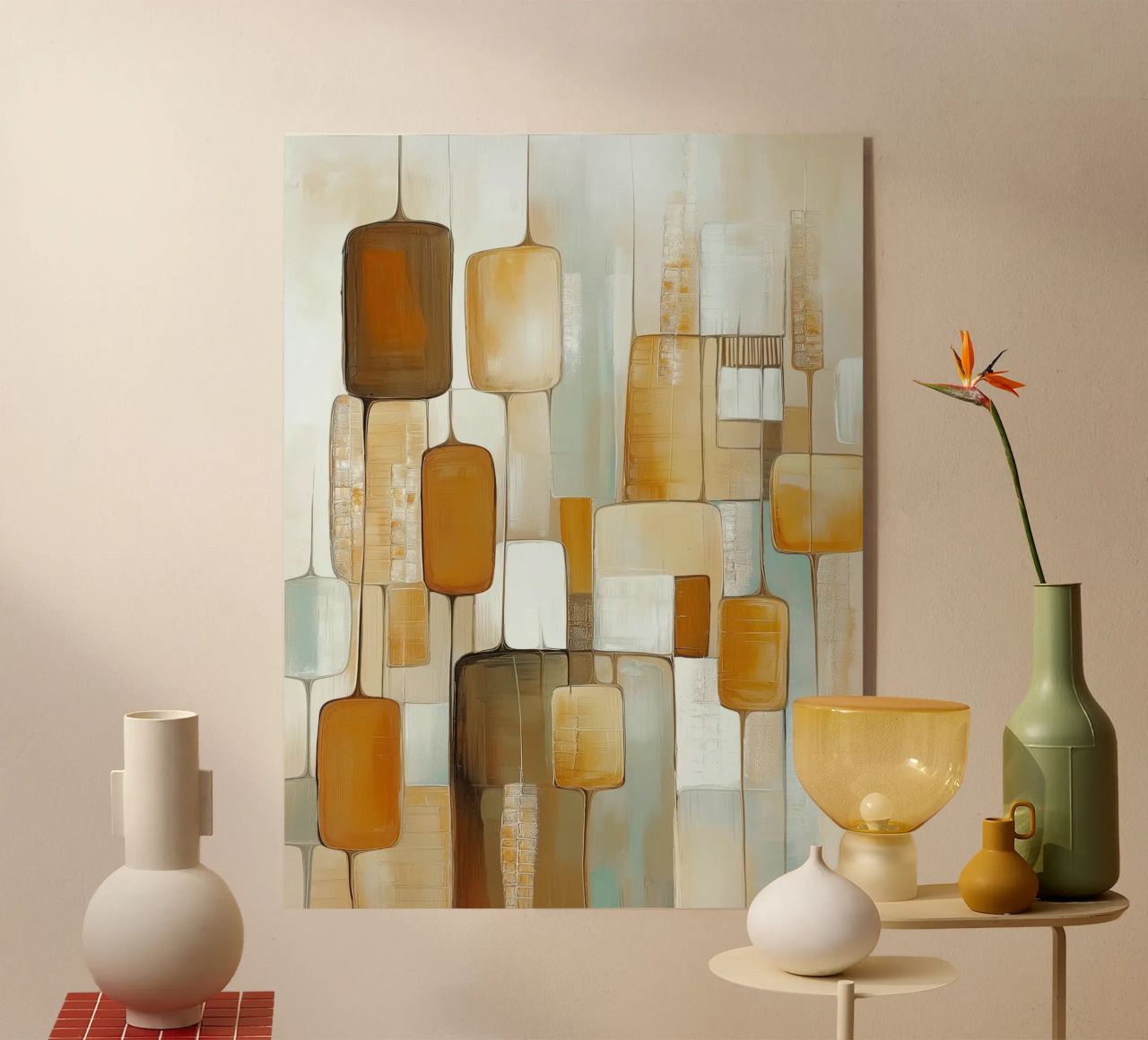 Forme astratte Boho plexiglass da Imagine