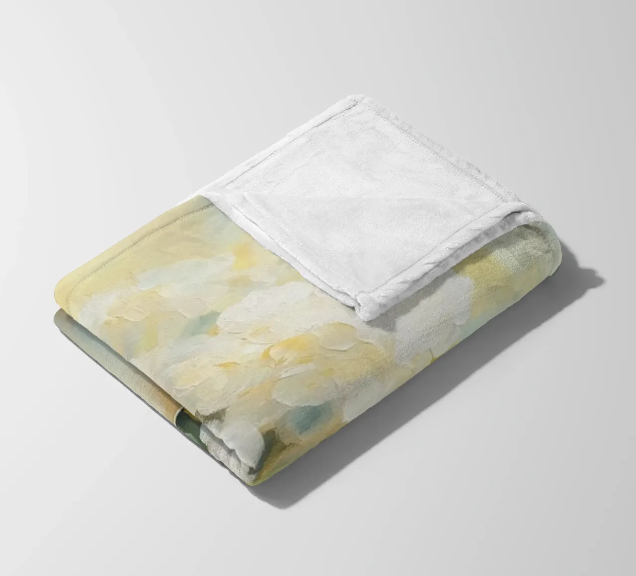 Hydrangeas in a vase fleece blanket by Imagine