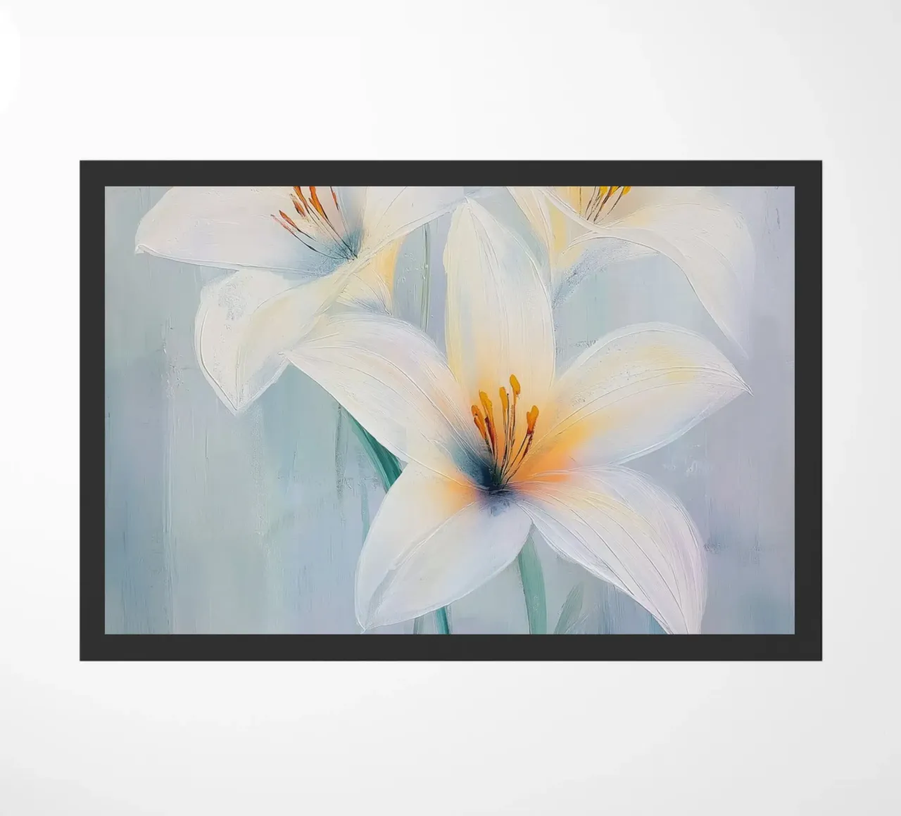 Fiori bianchi zerbino da Imagine