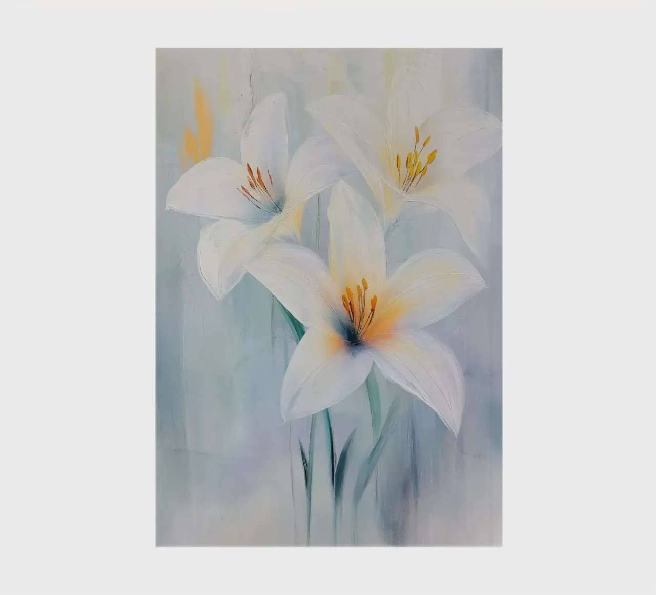 White flowers notebook by Imagine
