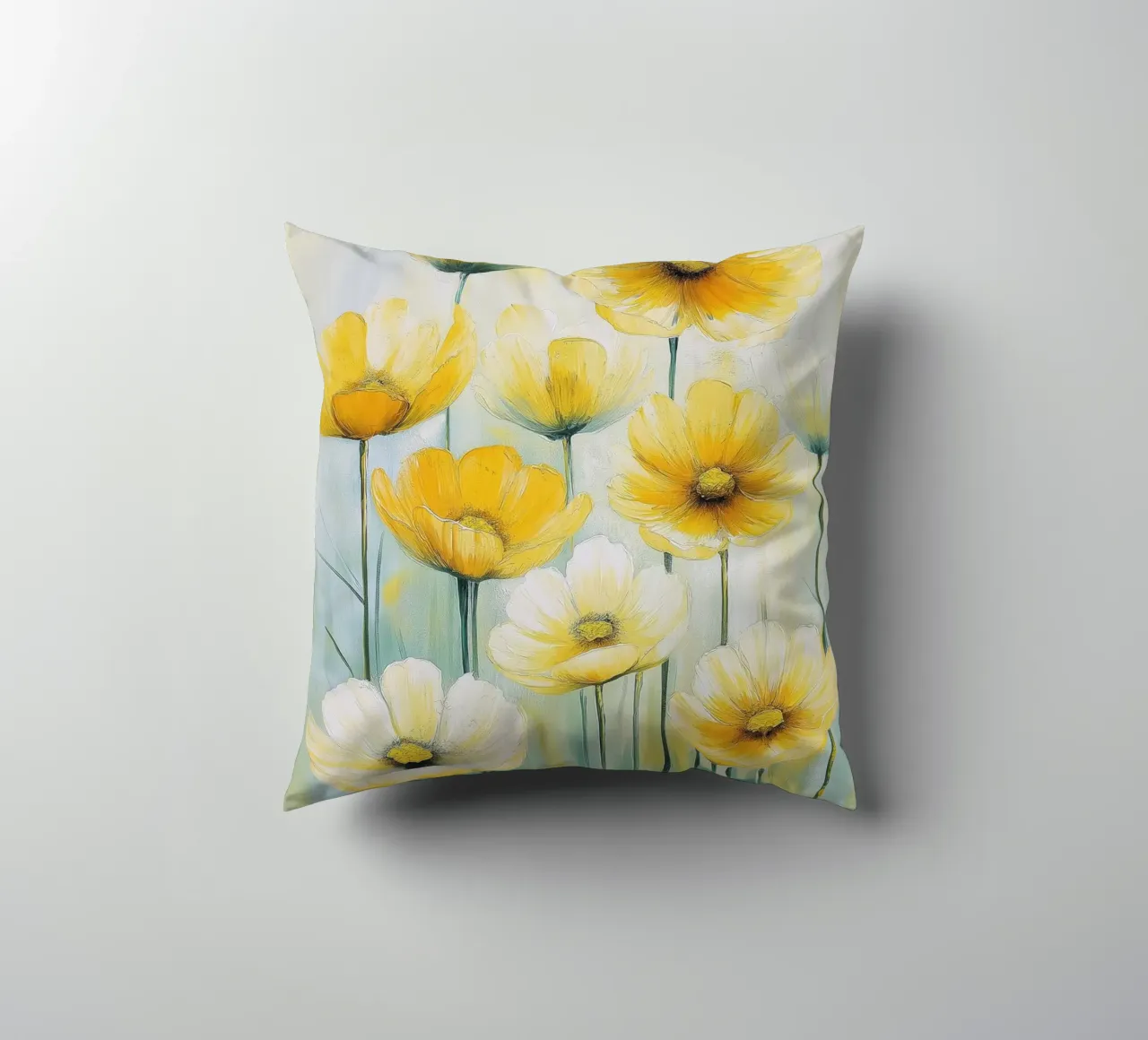 Fiori gialli cuscino da Imagine