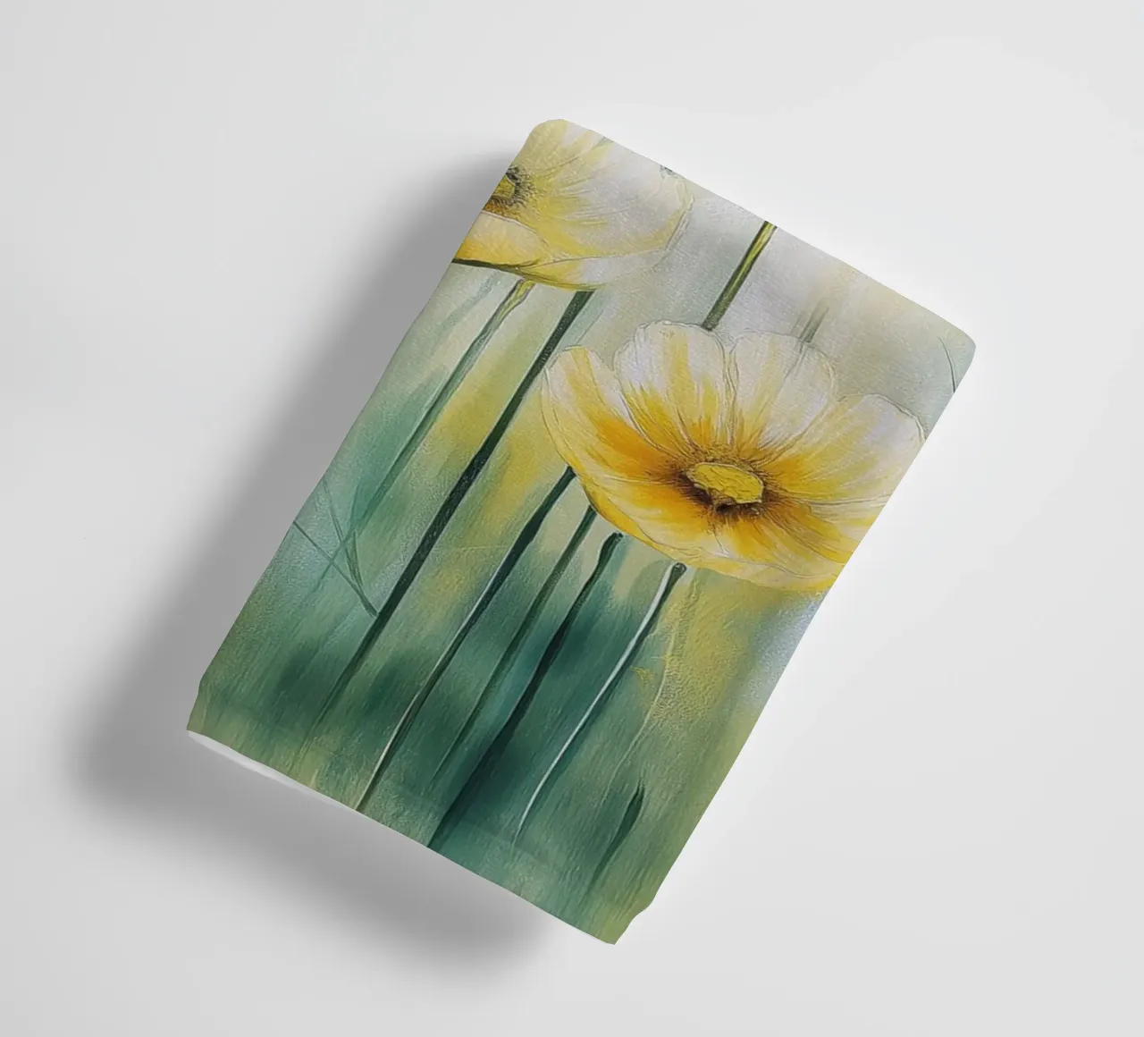 Fiori gialli asciugamano da bagno da Imagine
