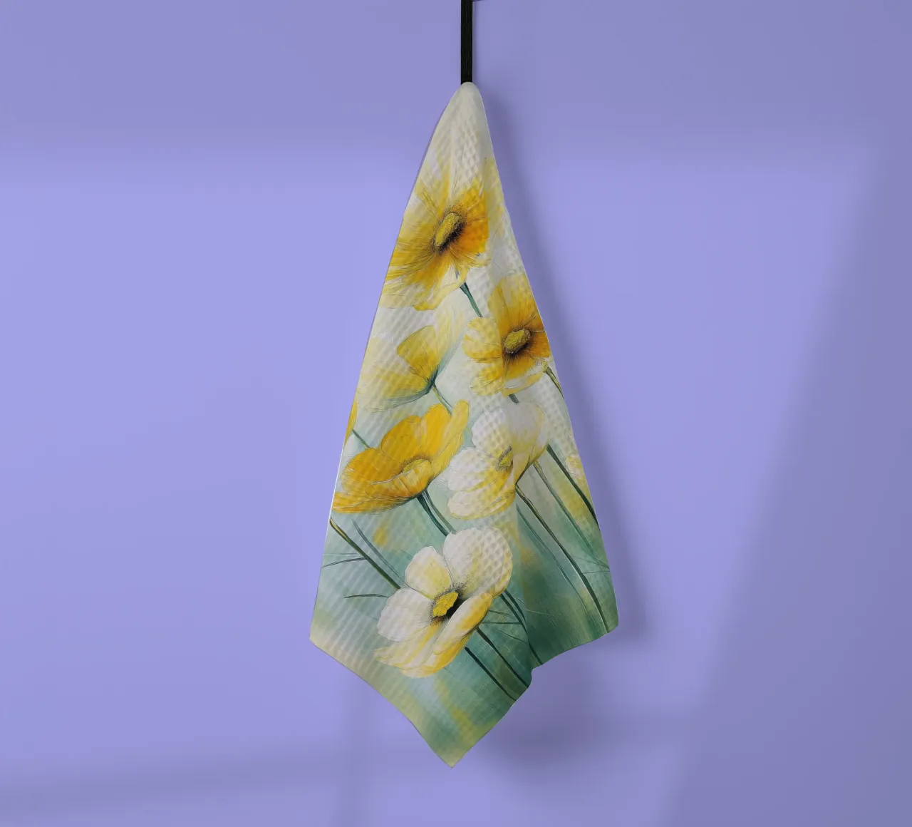Fiori gialli canovaccio da cucina da Imagine