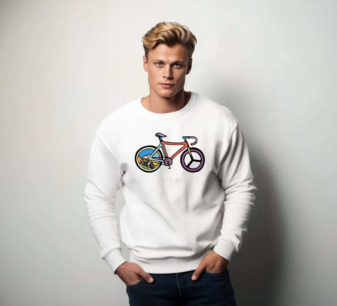 Let's Go sweatshirt van Ninhol