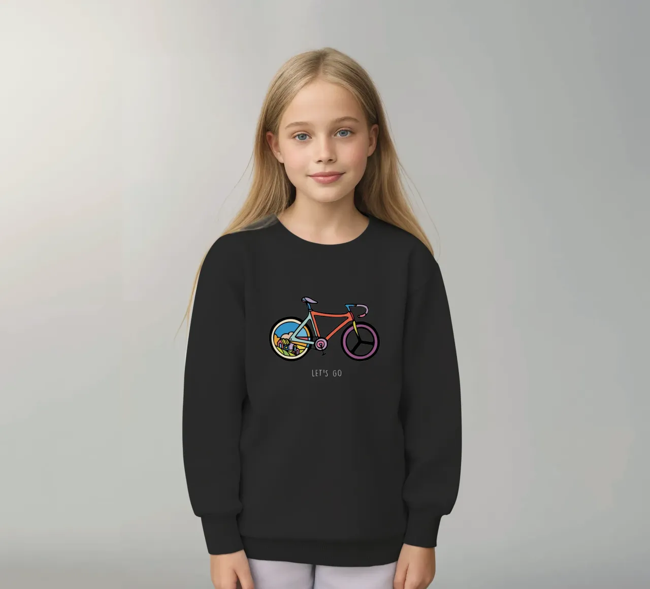 Let's Go felpa bambino da Ninhol