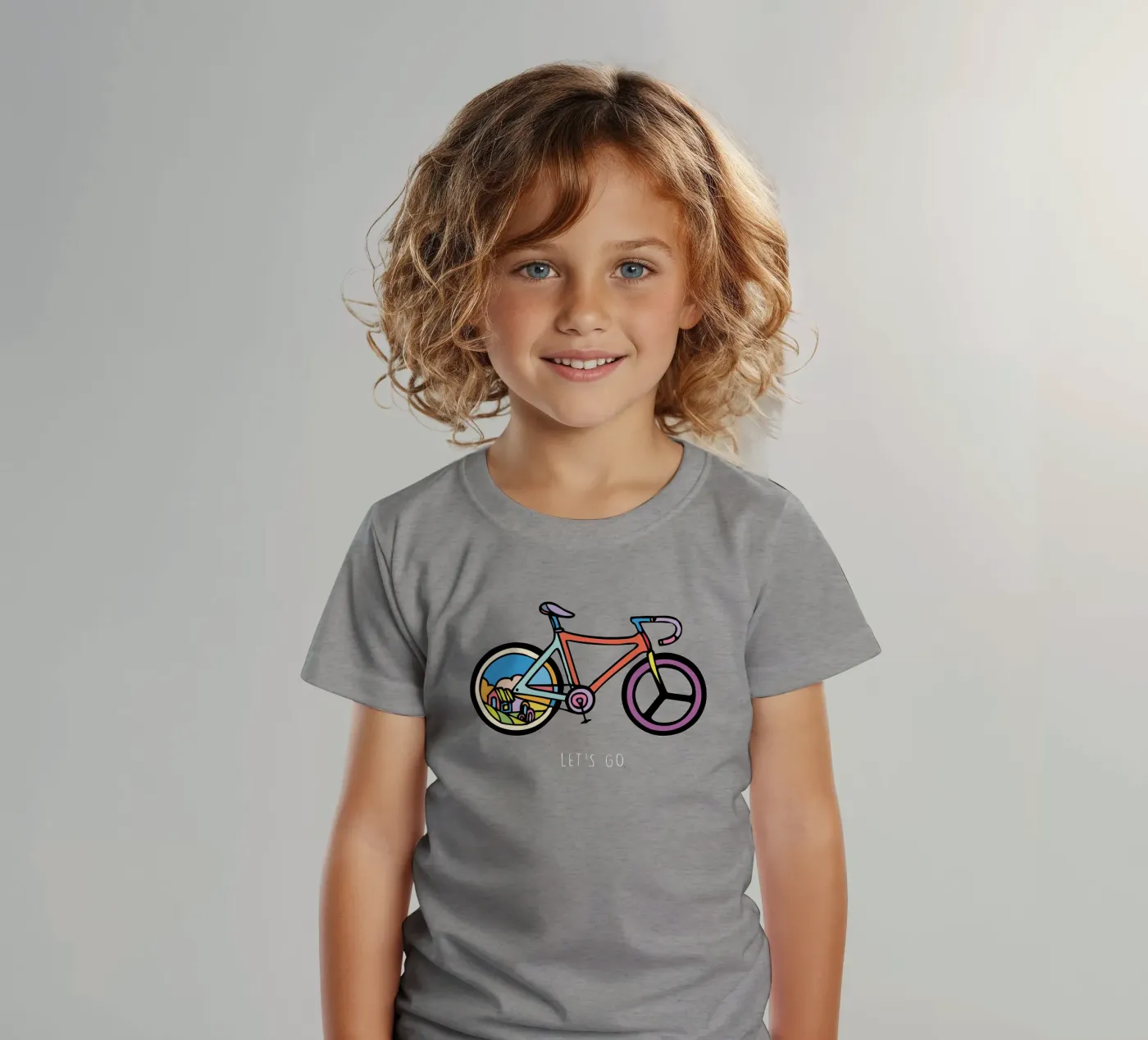 Let's Go t-shirt bambini da Ninhol