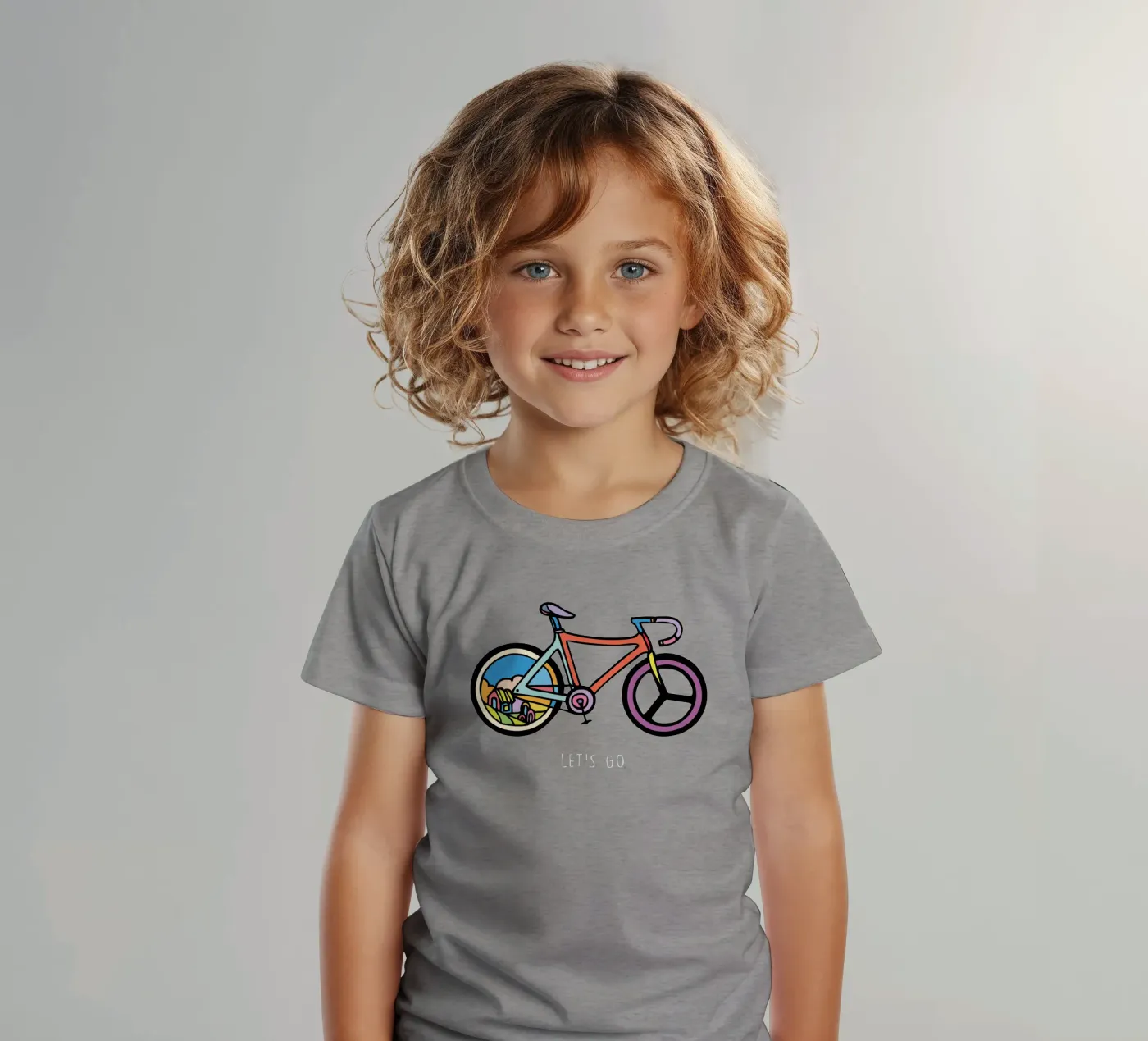 Let's Go kinder t-shirt van Ninhol