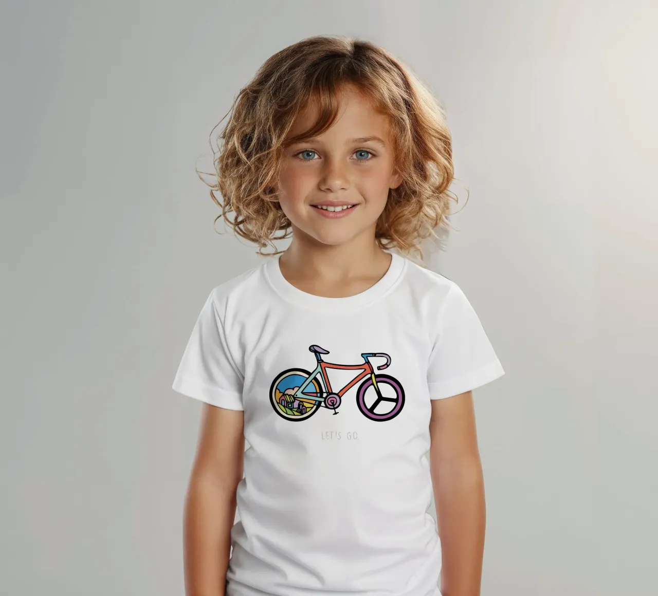 Let's Go t-shirt bambini da Ninhol