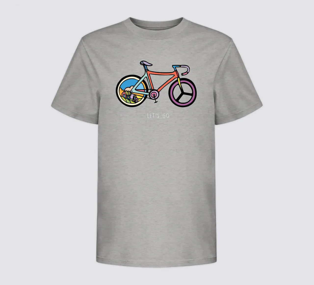 Let's Go kinder t-shirt van Ninhol